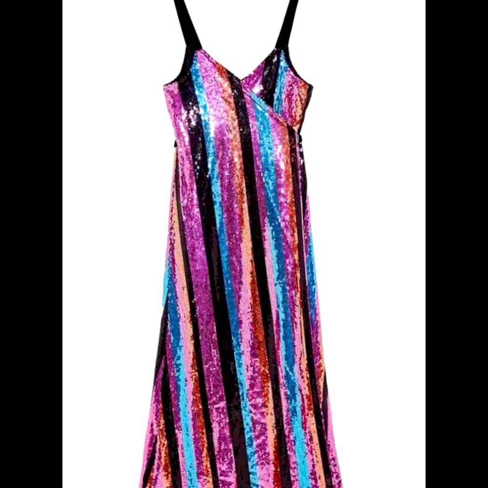 Zara sequence multicolored Dress